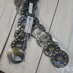 Brown and Gold Women's Belt